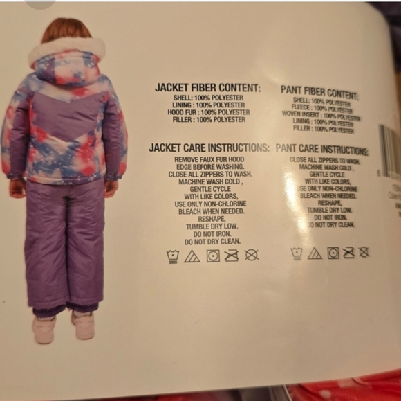 Spyder Kids' 2-piece Snowsuit, NWT - Picture 6 of 7